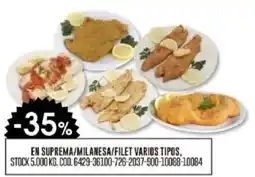 Coto En suprema/milanesa/filet varios tipos oferta