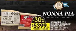Coto Nonna pía queso centro de horma sardo/ reggianitto oferta