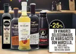 Coto En vinagres seleccionados de nigris/aceto don marcello oferta