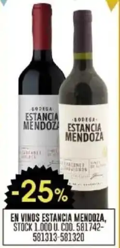 Coto Estancia mendoza en vinos oferta