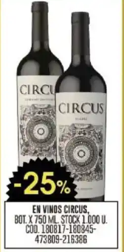 Coto Circus en vinos oferta
