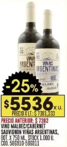 Coto Viña argent argentinas vinas oferta