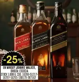 Coto Walker en whisky johnnie oferta