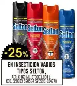 Coto Selton en insecticida varios tipos aer oferta