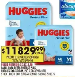 Coto Huggies pañal para bebes protect plus oferta