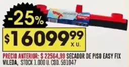Coto Vileda secador de piso easy fix oferta