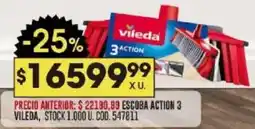 Coto Vileda escoba action 3 oferta
