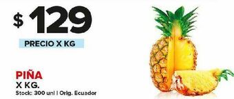 Carrefour Piña x kg oferta