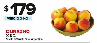Carrefour Durazno x kg oferta