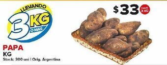 Carrefour Papa kg oferta