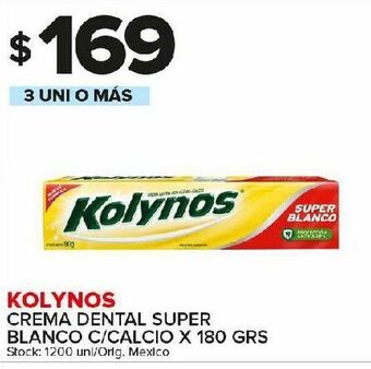 Carrefour Crema dental kolynos 180g oferta