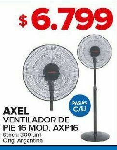 Carrefour Ventilador de pie 16 axel oferta