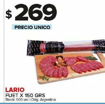 Carrefour Fuet lario 150g oferta