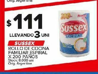 Carrefour Maxi Papel de cocina sussex oferta