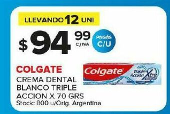 Carrefour Maxi Crema dental colgate oferta
