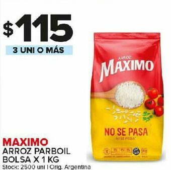 Carrefour Maxi Arroz maximo kg oferta