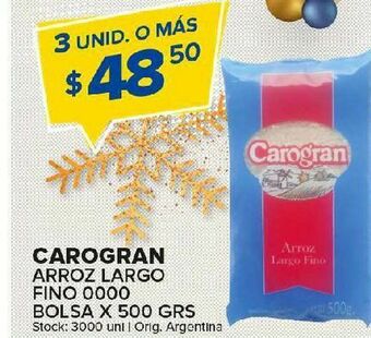 Carrefour Maxi Arroz largo carogran 500g oferta