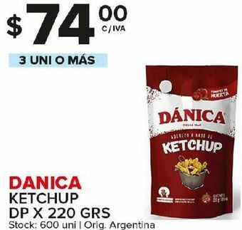 Carrefour Maxi Ketchup dánica 220g oferta