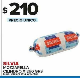 Carrefour Maxi Mozzarella cilindro silvia 250g oferta