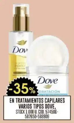 Coto Dove en tratamientos capilares varios tipos oferta
