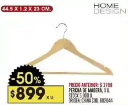 Coto Home design percha de madera oferta