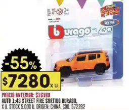 Coto Burago street fire surtido oferta