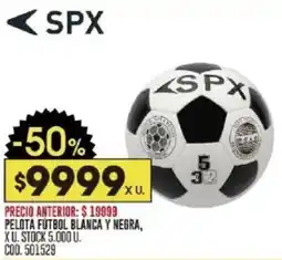 Coto Spx pelota futbol blanca y negra oferta