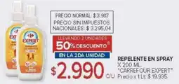 Carrefour Carrefour expert repelente en spray oferta