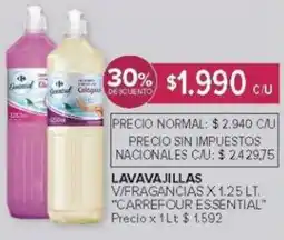 Carrefour Carrefour essential lavavajillas v/fragancias oferta