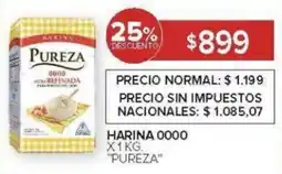 Carrefour Pureza harina 0000 oferta