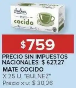 Carrefour Bulnez mate cocido oferta