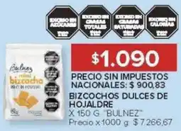 Carrefour Bulnez bizcochos dulces de hojaldre oferta