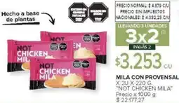 Carrefour Not chicken mila con provensal oferta