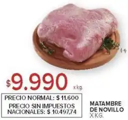 Carrefour Matambre de novillo oferta