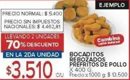 Carrefour Bocaditos rebozados prefritos de pollo oferta