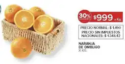 Carrefour Naranja de ombligo oferta
