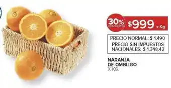 Carrefour Naranja de ombligo oferta