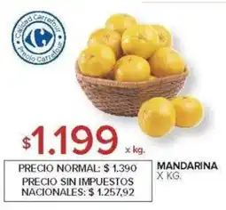 Carrefour Mandarina oferta