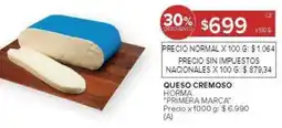 Carrefour Primera marca queso cremoso oferta