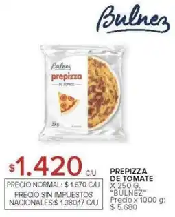 Carrefour Bulnez prepizza de tomate oferta