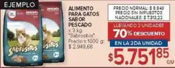 Carrefour Sabrositos alimento para gatos sabor pescado oferta