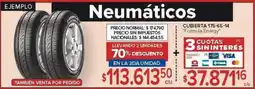 Carrefour Neumáticos cubierta 175-65-14 oferta