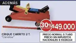 Carrefour Carrefour crique carrito 2 t. oferta