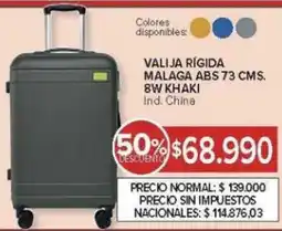Carrefour Valija rígida malaga abs oferta