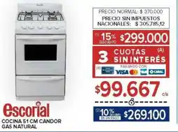 Carrefour Escorial cocina candor oferta