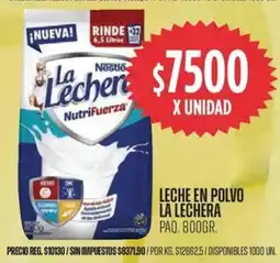 Supermercados Vea La lechera leche en polvo oferta