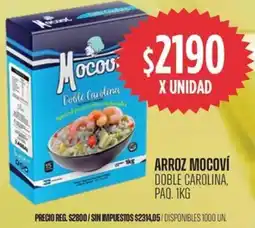 Supermercados Vea Mocoví arroz doble carolina, paq. oferta