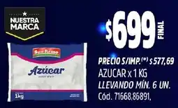 Supermercados Yaguar San remo azucar oferta