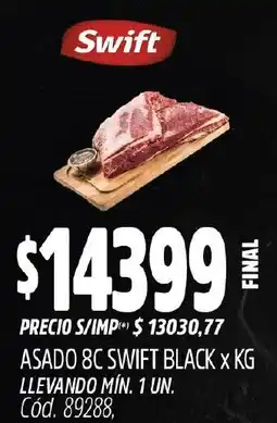 Supermercados Yaguar Swift asado 8c black oferta