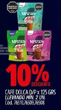 Supermercados Yaguar Café dolca d/p oferta